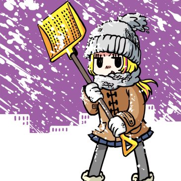 ふゆ展展示イラスト